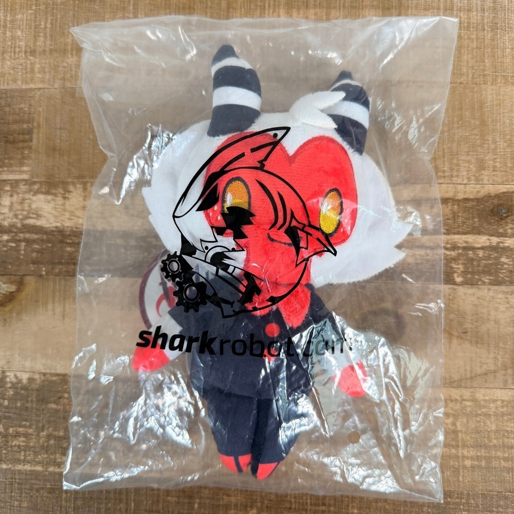 Helluva Boss Moxxie Mini Plush Official Vivziepop Hazbin Hotel‎ Shark Robot NEW
